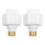 2 Pack Electric Wall Heater Partition Device Accessories Insulation 1