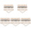 5Sets Silver DIY Kalimba Thumb Piano Assembly Accessories for Practice 2