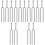 7 Pieces fork Guitar Tuner Musical Instruments Silver 5