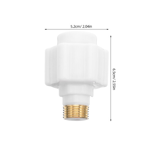 2 Count Water Heater Drain Pipe Accessories Electric Insulation Wall 1