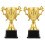 2pcs Child Bowling Plastic Big Trophy 2
