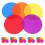 180Pcs Reusable Hooked Circle Stickers for Kids Carpet Game Training 1