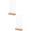 2 Pack Display Board A4 Menu Holder Card Stand For Restaurant Sign 5