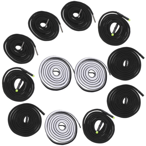 24pcs Replacement Drawstring Rope Laces For Hoodies Pants Strong Easy Threaded Ends 1