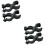 2 Pcs Car Clamp Headlight Bike Flashlight Mount Mounting Bracket 5