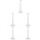 5pcs Doll Support Frame Dedicated Plastic, Stainless Steel 8