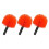 6Pcs Lightweight Spiderweb Removal Brush Head with Threaded 3