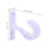 10Pcs White Adjustable Curtain Rod Holder Bracket for Home Use 1