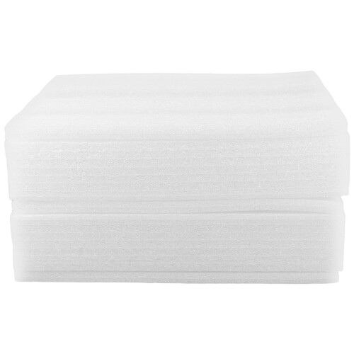 2Sets White Foam Egg Carrier Case Shockproof Egg Holder for Home Use