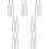 7 Pieces fork Guitar Tuner Musical Instruments Silver 7