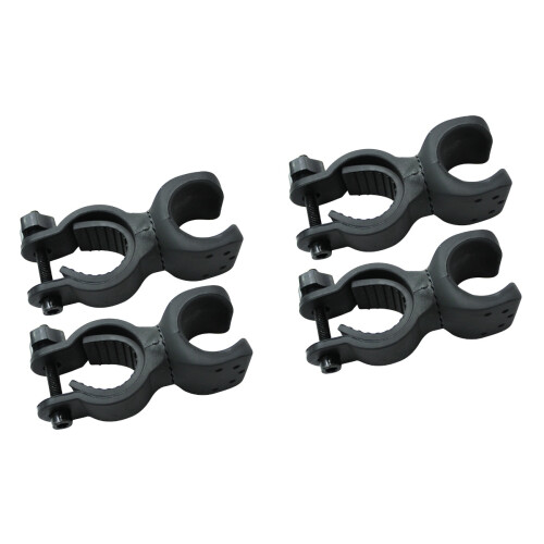 2 Pcs Car Clamp Headlight Bike Flashlight Mount Mounting Bracket 2