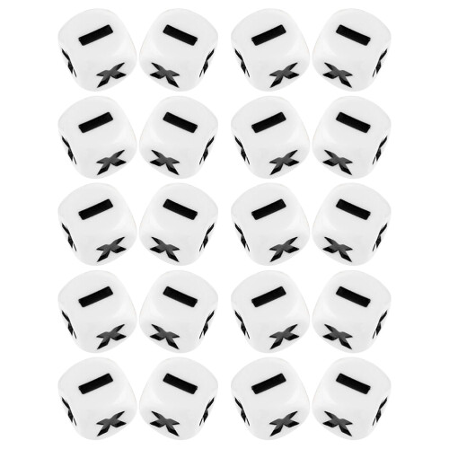 60Pcs White Math Teaching Set for Interactive Kids Learning Games 1