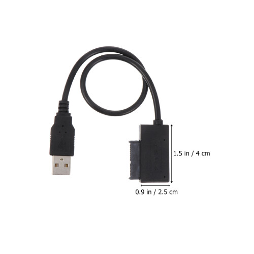 1 Leichter USB Adapter Kunststoffkabel Für & Laptop 1
