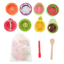 2 Sets Classification Cups And Ball Color Matching Fruit Kids Toys