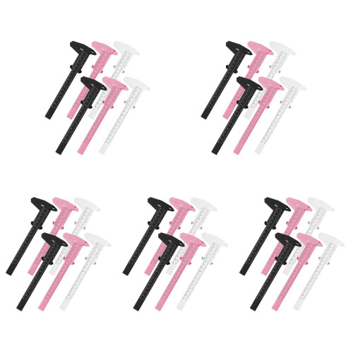 5 Count Brow Mapping Ruler Facial Eyebrow Measuring Tool Stencil 1