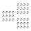 60Pcs White Math Teaching Set for Interactive Kids Learning Games 4