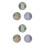 6Pcs Beginner Practice Balls Two Layers Durable for Sports Training 5