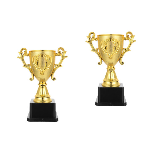 2pcs Child Bowling Plastic Big Trophy 2