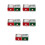 10Pcs Sturdy Tinplate Xmas Cookie Tins Candy Storage Small Boxes 8