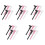 5 Count Brow Mapping Ruler Facial Eyebrow Measuring Tool Stencil 3