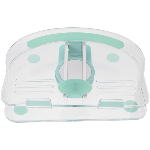 4Pcs Light Green Acrylic Tablet Stand Adjustable Foldable for Home Use 2