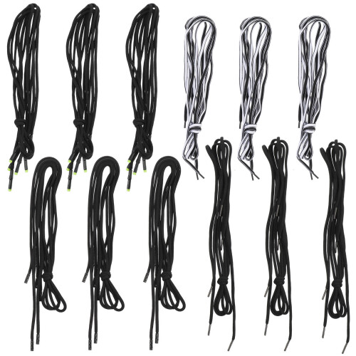 24pcs Replacement Drawstring Rope Laces For Hoodies Pants Strong Easy Threaded Ends 2