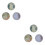 6Pcs Beginner Practice Balls Two Layers Durable for Sports Training 6