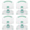 4Pcs Light Green Acrylic Tablet Stand Adjustable Foldable for Home Use 6