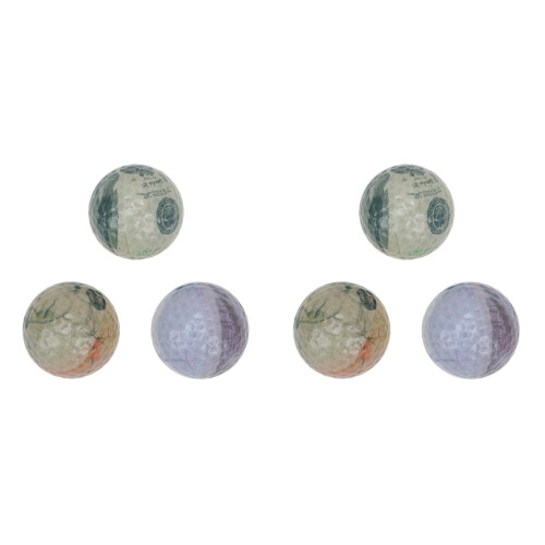 6Pcs Beginner Practice Balls Two Layers Durable for Sports Training 1