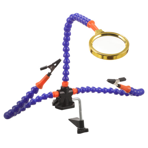 4Sets Welding Tools Kit with 3-Claw Clips and Magnifier 1