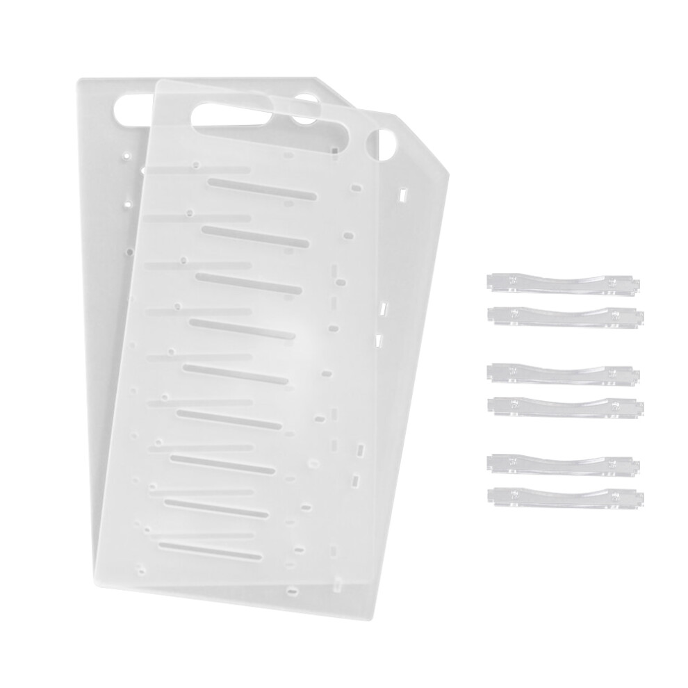 3Sets Transparent Diy Hard Disk Rack With Heat Dissipation For Storage 3631488170052