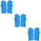 3Pairs Blue Manicure Fingerless Uv Protective Nail Tools 7