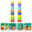2Sets Multi ABS Kids Educational Block Column Toys for Early Learning 9