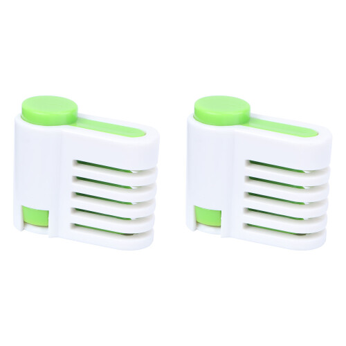 4Pcs Adjustable Bread Green ABS Manual Toast Sandwich Cutter 1