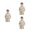 3 Sets Jacket Cosmetic Men And Women 4