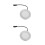 2Pcs Long Lifespan LED Range Hood Bulbs Multi Appliance 7