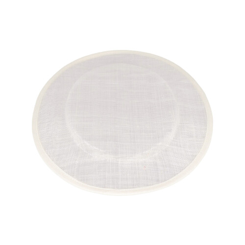 2Pcs Beige Hat Bases Sinamay Material for DIY Cocktail Hat Decorations