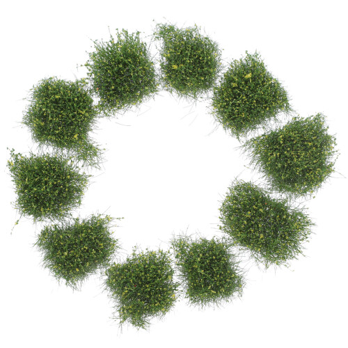 50Pcs Mini Landscape Grass Tufts Plastic Decorative Plants 1