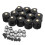 24Sets Mini Switch Cap Silver Waterproof Protective Flashlight Cover 3