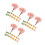 60Pcs Compact Plastic Miniature Trees for DIY Landscapes and Scenery 6