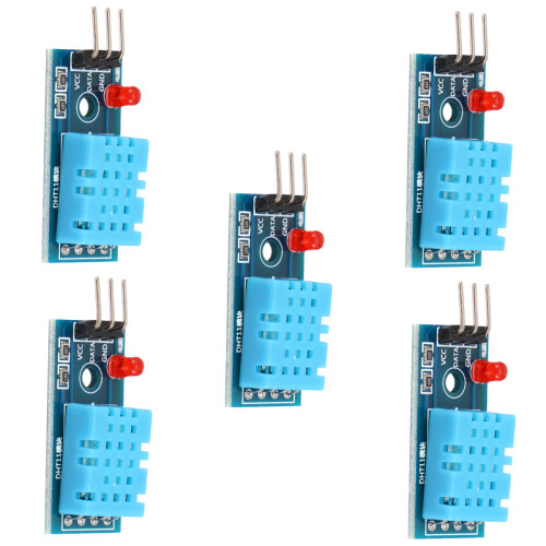 10Pcs Digital Temperature Humidity Sensor Module Blue Polymer Material 1