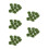 50Pcs Mini Landscape Grass Tufts Plastic Decorative Plants 6