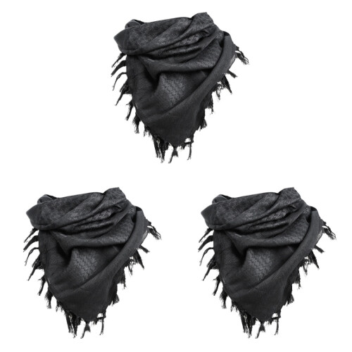 3 Count Shemagh Traditional Middle Eastern Scarf Arab Wrap Neck Shawl 1