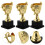 3 Pack Trophies Children'S Plastic Trophy Mini Student 9