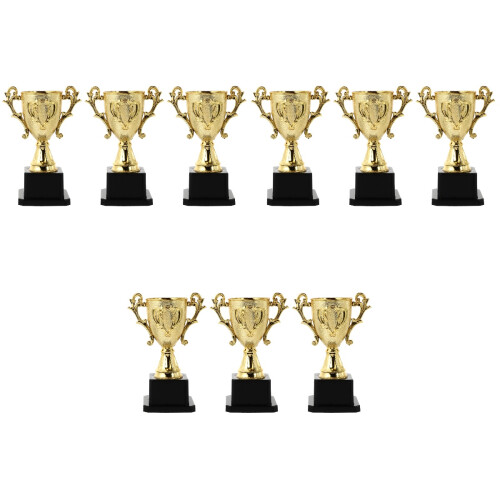 3 Pack Trophies Children'S Plastic Trophy Mini Student 2