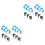 Set Of 2 Trash Can Recycle Sticker Garbage Classification Stickers 3