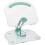4Pcs Light Green Acrylic Tablet Stand Adjustable Foldable for Home Use 2