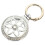2pcs Key Chain Diamond Tag Metal Simple 8