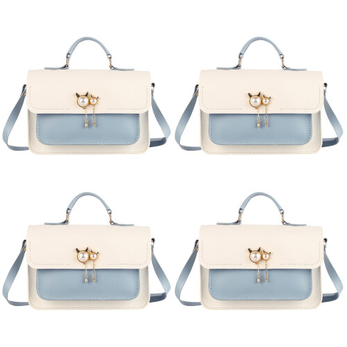 4 Sets Diy Material Kit Shoulder Bag Handmade Bag Pu 2
