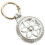 2pcs Key Chain Diamond Tag Metal Simple 1